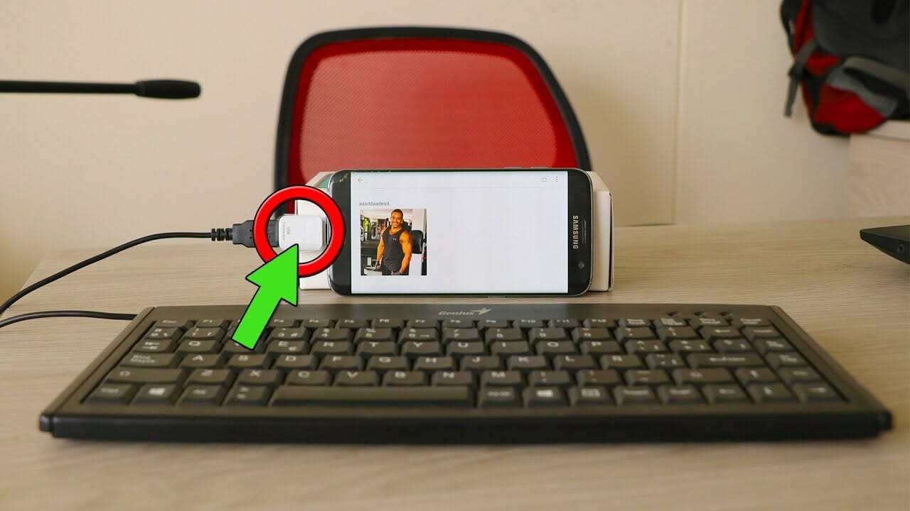 Cómo conectar un teclado USB a su teléfono Android Para ESCRIBIR MÁS ...