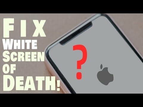 How To Fix iPhone White Screen of Death Problem? 😱 - Tweaks For Geeks