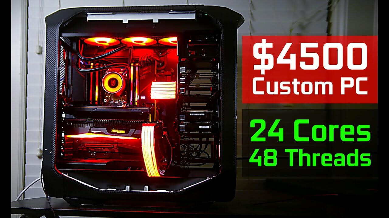 Most Powerful PC I've Ever Built! 4500 Monster Tweaks For Geeks