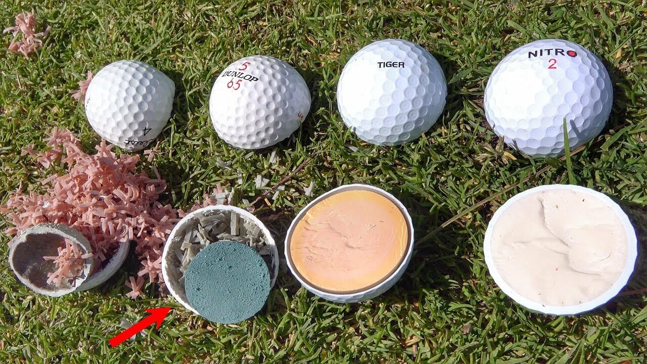 What’s inside ILLEGAL Golf Balls? - Tweaks For Geeks