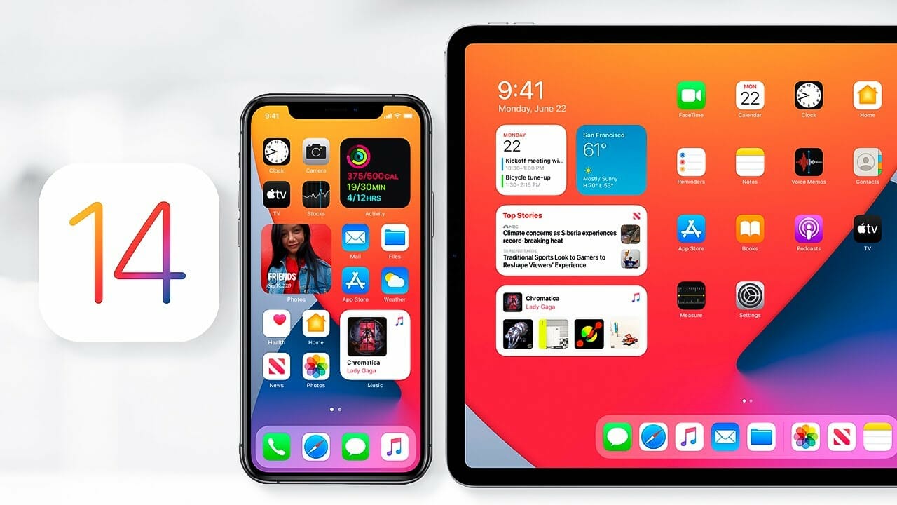 Функции ipad ios 14