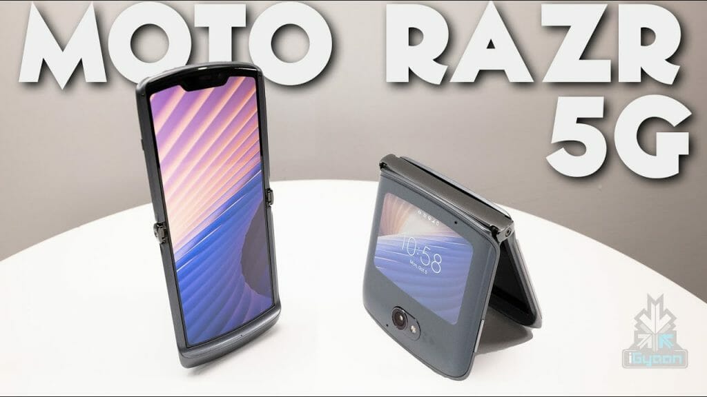 Moto RAZR 5G : 2020 Foldable Display Flip Phone First Impressions ...