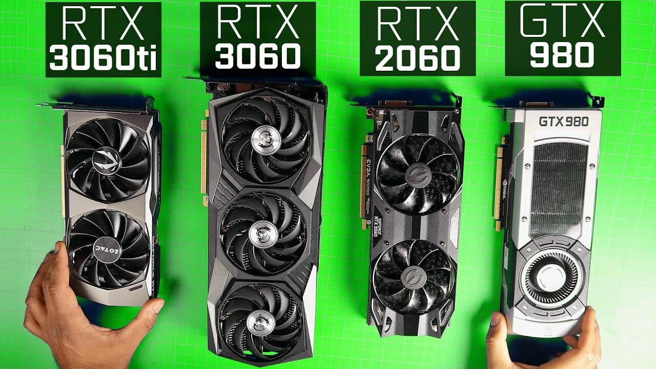 Сравнение видеокарт 2060 и 3060ti