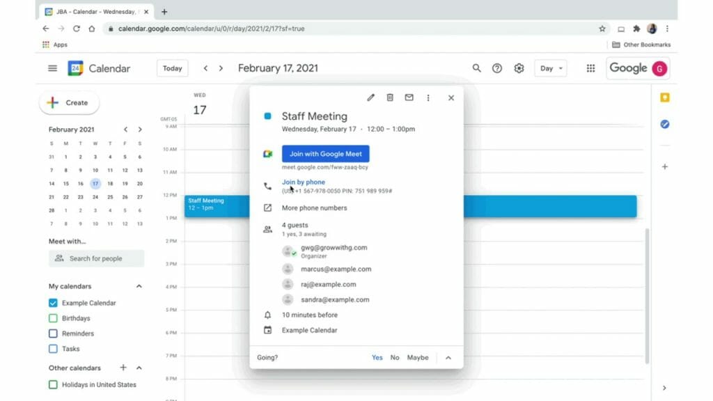 How to Email guests in Google Calendar Tweaks For Geeks