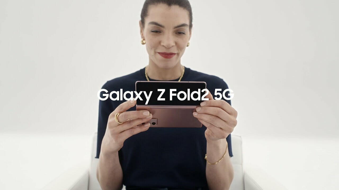 Samsung - Doble Pantalla En Galaxy Z Fold2 5g. Flexible Como Tú 