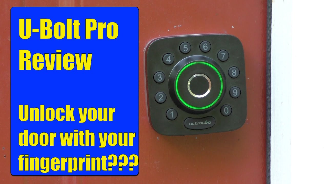 Ultraloq UBolt Pro HandsOn Review, How Does This 6 in 1 Smart Lock