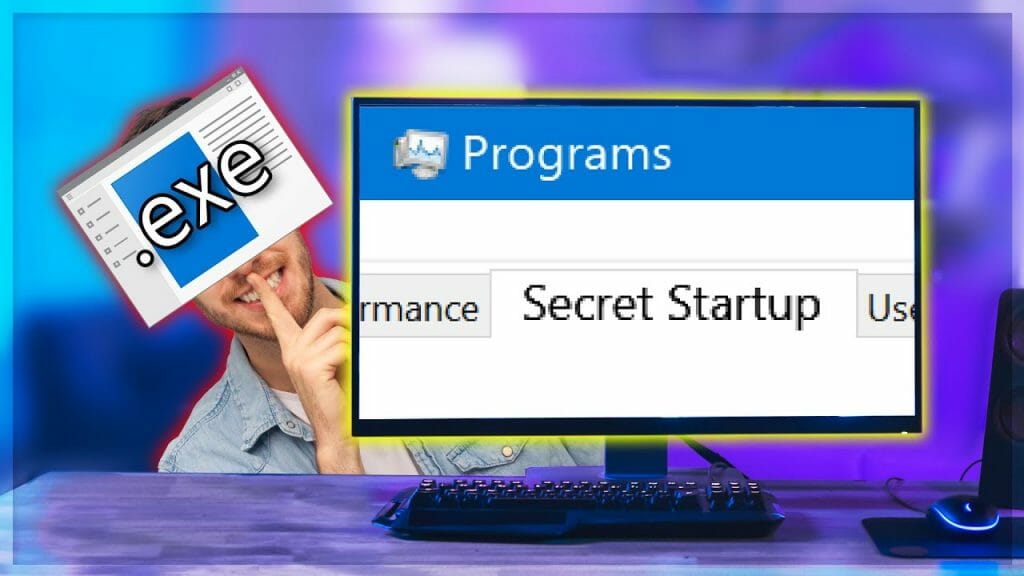 hidden startup programs windows 10