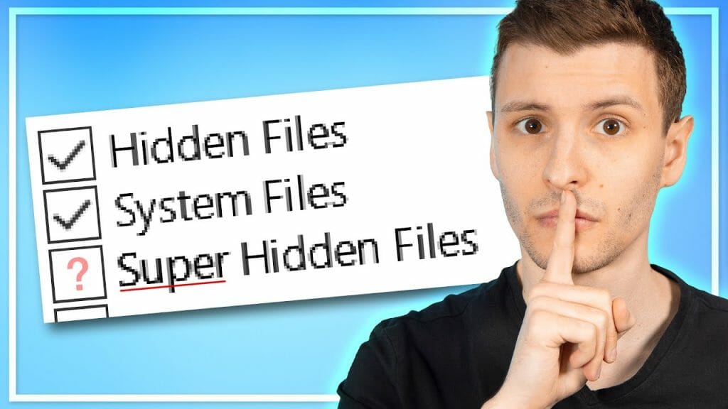 super hidden files windows 10