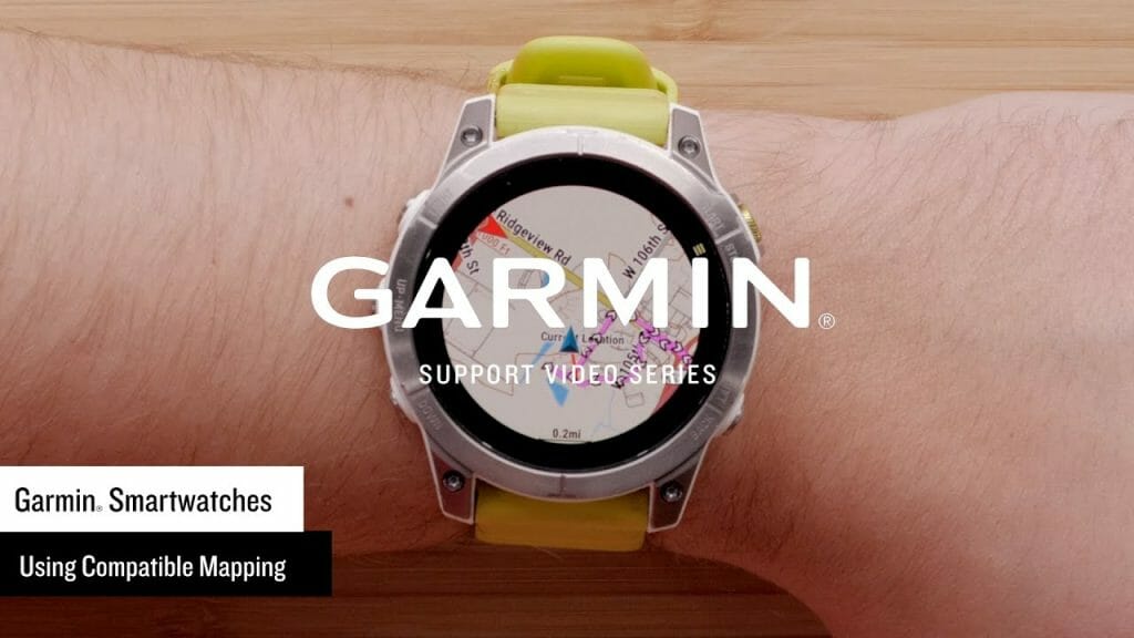 Support Using Maps On A Garmin Smartwatch Tweaks For Geeks