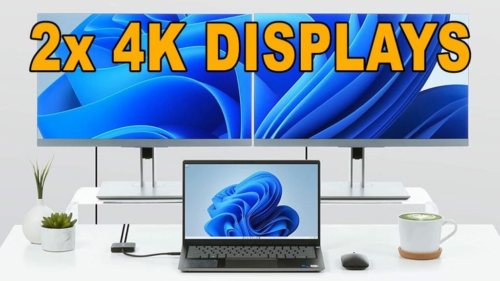 plugable usb-c dual 4k hdmi mst display adapter