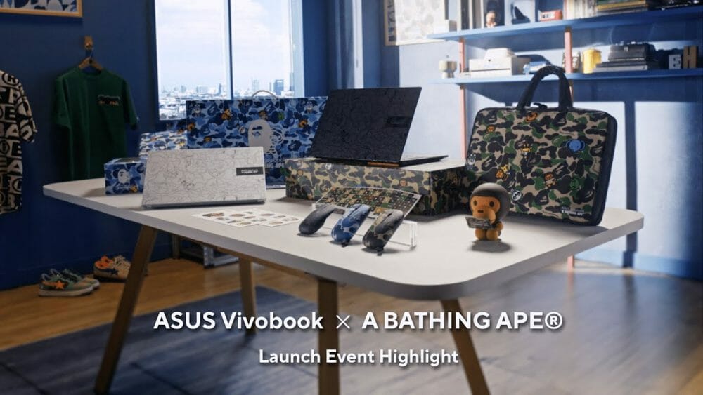 非売品 ASUS Vivobook A BATHUNG APE PCバック+inforsante.fr