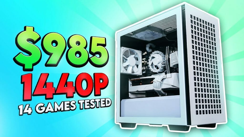 The Best Budget 1000 Gaming PC Build! Tweaks For Geeks