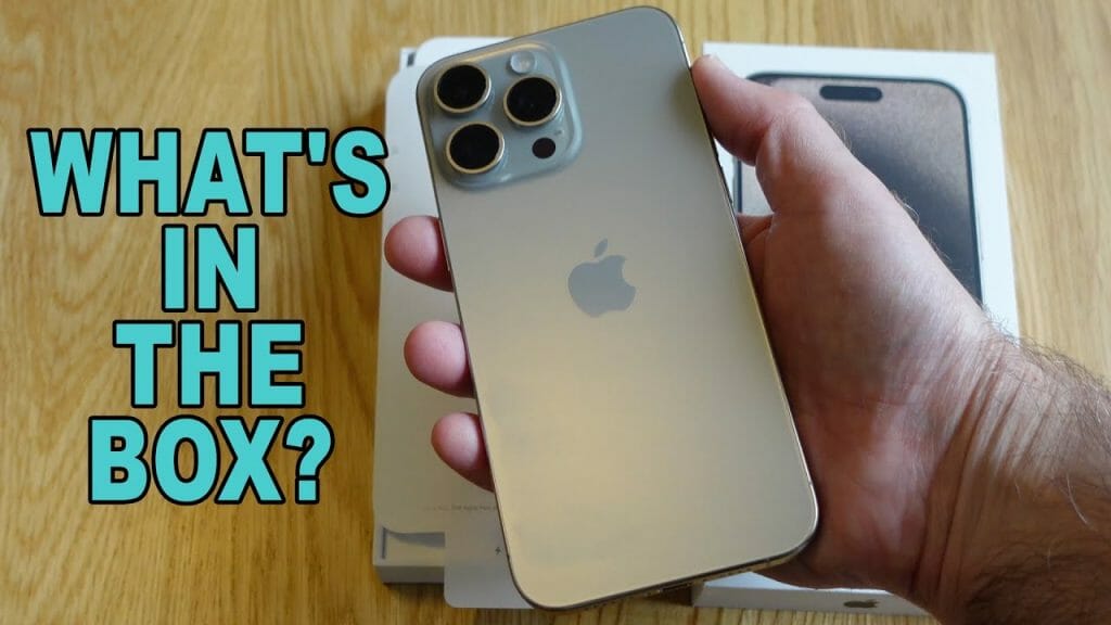 What’s in the Box? iPhone 15 Pro Max First Impressions - Tweaks For Geeks